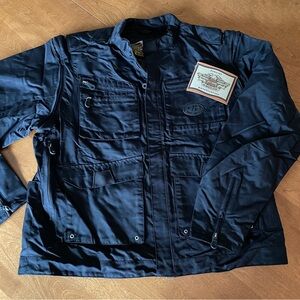 Harley-Davidson Black Shadow Nylon Jacket / Vest , NEW, Mens XL 97087-02VM/002L
